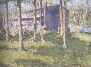 Childe Hassam Pete's Shanty (mk43) oil on canvas